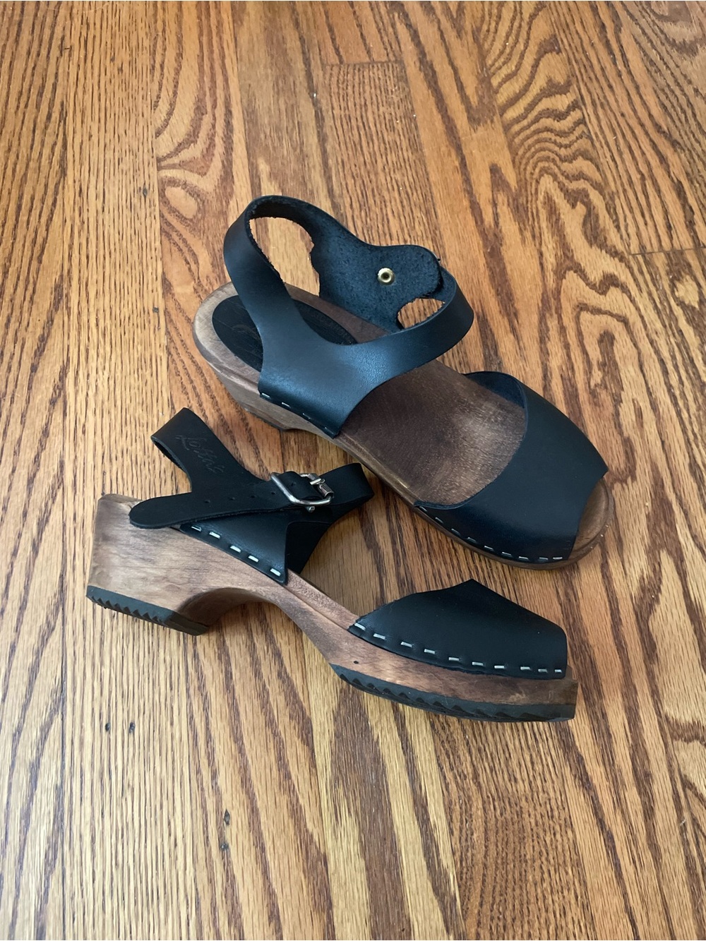 Black Lotta From Stockholm Clog Sandals